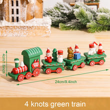 Load image into Gallery viewer, Merry Christmas Wooden Train Ornament Christmas Decoration For Home Santa Claus Gift Natal Navidad Noel 2022 New Year Xmas Decor
