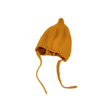 Load image into Gallery viewer, Knit Forrest Pixie Baby Bonnet
