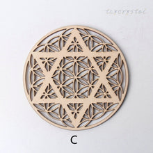 Load image into Gallery viewer, Wooden Crystal Grid
