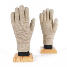 Load image into Gallery viewer, Crosshatch Cashmere Winter Gloves
