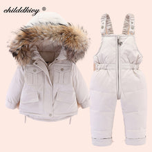 Load image into Gallery viewer, Warm Winter Children&#39;s Snow Suit and Matching Jacket Set
