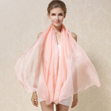 Load image into Gallery viewer, 100% Pure Silk Scarf/Shawl for Women
