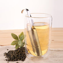 Load image into Gallery viewer, Tea Strainer Stainless Steel Strainer Infuser Pipe Design Tea Locking Ball Tea Spice Mesh Herbal Ball Cooking Tools Multi Style
