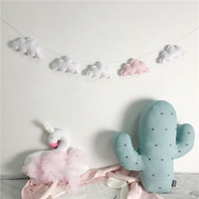 Load image into Gallery viewer, Nordic Felt Rabbit Garland Party Banner Kids Room Nursery Hanging Wall Decor Christmas Best Gifts Baby Shower Bunting Ornament
