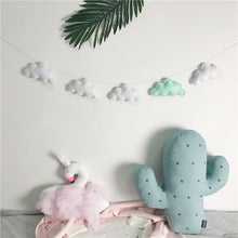 Load image into Gallery viewer, Nordic Felt Rabbit Garland Party Banner Kids Room Nursery Hanging Wall Decor Christmas Best Gifts Baby Shower Bunting Ornament

