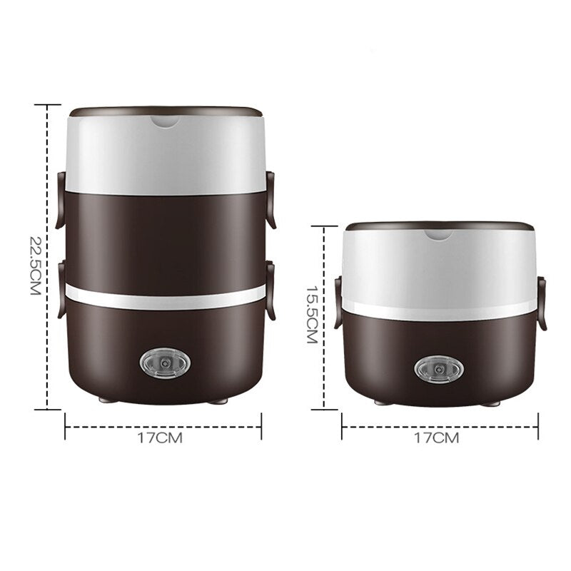Boxer Cooker Portable Stainless Steel Bento Cooker – RevolutionYoga
