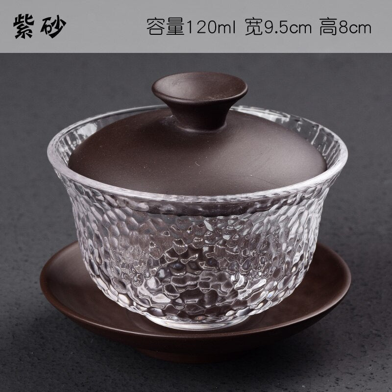 Bone Porcelain Tea Bowl with Top