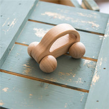 Load image into Gallery viewer, Montessori Baby Wooden Rattles &amp; Rolling Bell
