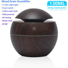 Load image into Gallery viewer, Wood Grain Essential Oil Diffuser
