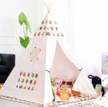 Load image into Gallery viewer, Natural Canvas Children’s Teepee
