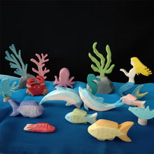 Load image into Gallery viewer, Montessori Ocean Animal Figures for Kids
