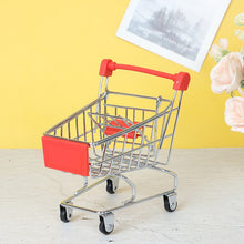 Load image into Gallery viewer, Kids Supermarket Grocery Trolley Pretend Play Shopping Cart Toy Educational
