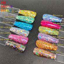 Load image into Gallery viewer, Organic Biodegradable For Cosmetics Non-toxic Chunky Glitter Nail Art Makeup Body and Hair Crafts Face and Body Painting
