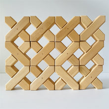 Load image into Gallery viewer, Wooden Stacking X Bricks with Acrylic Gems for Kids
