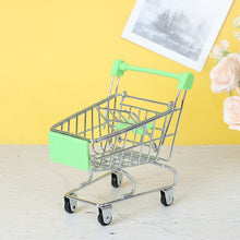 Load image into Gallery viewer, Kids Supermarket Grocery Trolley Pretend Play Shopping Cart Toy Educational
